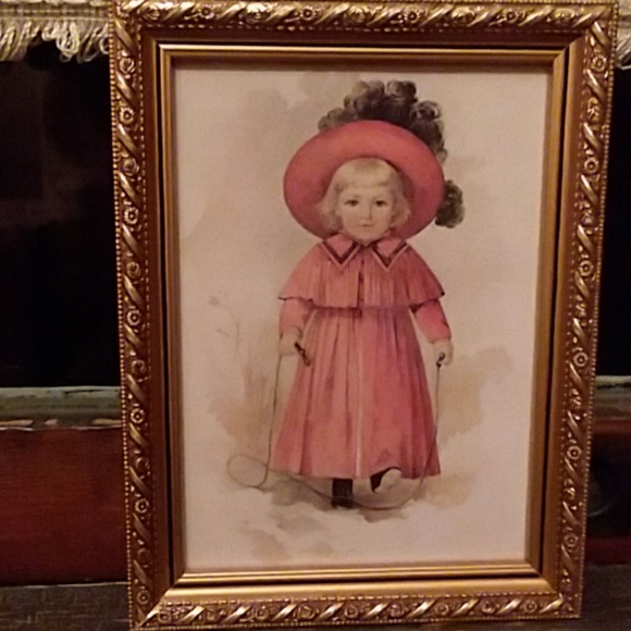 Wall Decor Set Of 3 Gold Framed Pictures Poshmark